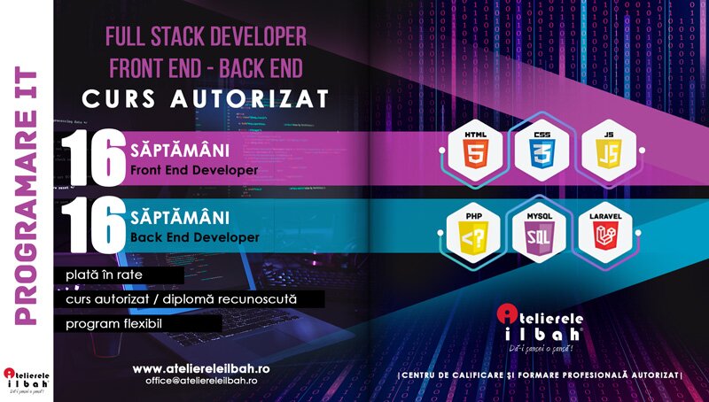 Atelierele ILBAH - Cursuri de Calificare si Formare Profesionala